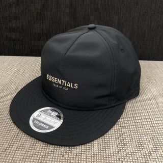 フィアオブゴッド(FEAR OF GOD)のfog essentials×NEW ERA キャップ 新品未使用(キャップ)