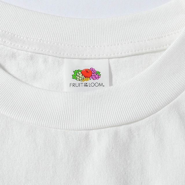 Ron Herman(ロンハーマン)のFruit Of The Loom ビッグTシャツ 白L 厚手 ヘビー メンズのトップス(Tシャツ/カットソー(半袖/袖なし))の商品写真