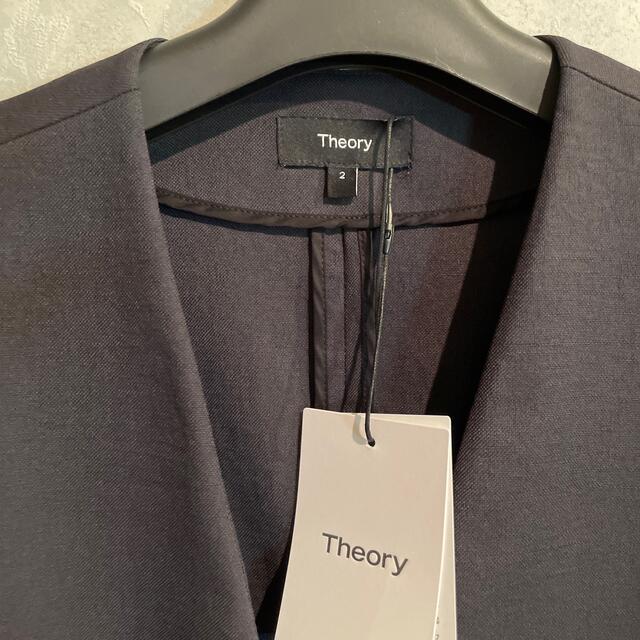 theory ノーカラージャケット　サイズ:2