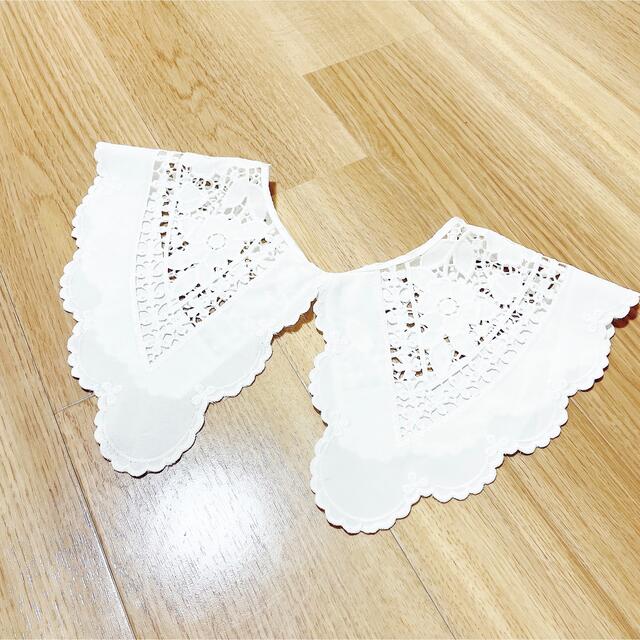 のため mame - Mame Kurogouchi つけ襟 ホワイト 新品未使用の通販 by