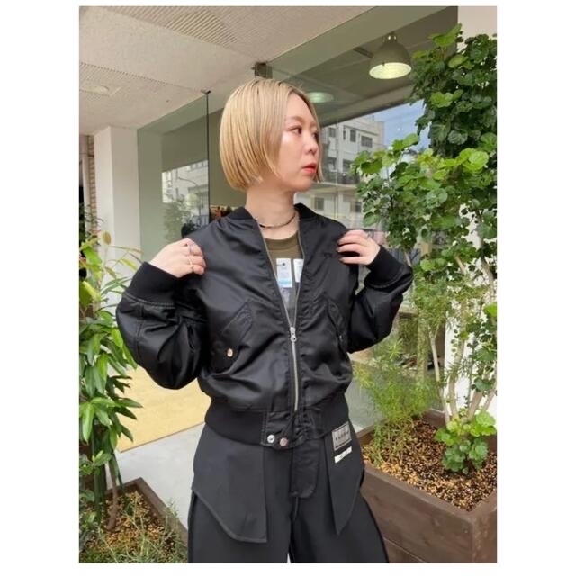 MM⑥（エムエムシックス）/ Logo Short Blouson 【新作からSALE