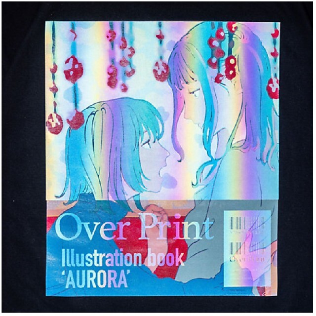 藍にいな　overprint　Tシャツ