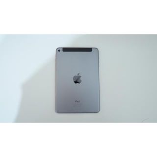 アイパッド(iPad)のiPad mini 4 セルラー　スペースグレイ　16GB(タブレット)