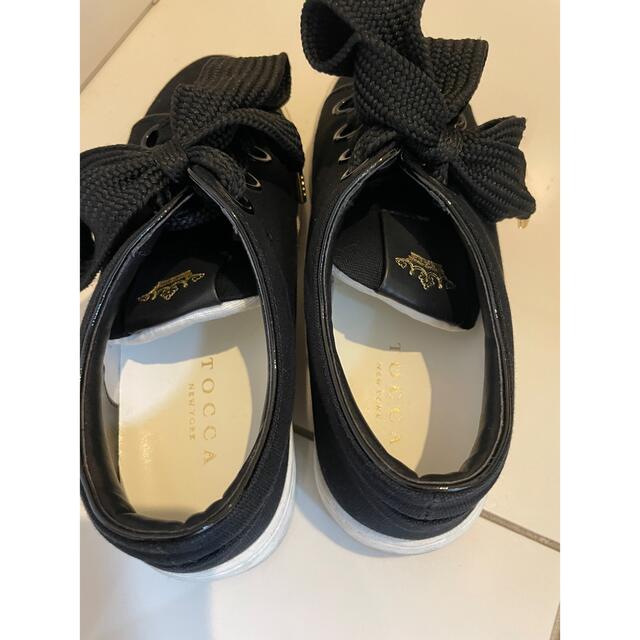 TOCCA(トッカ)のBIG RIBBON CANVAS SNEAKERS スニーカー レディースの靴/シューズ(スニーカー)の商品写真