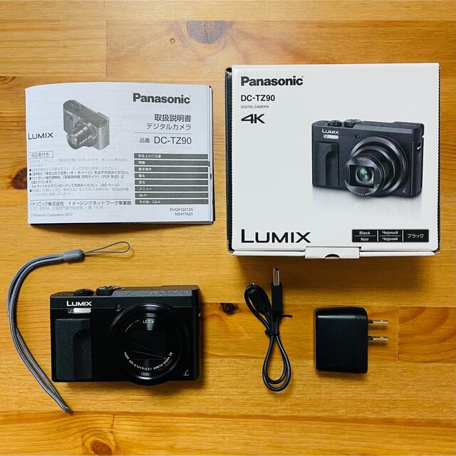 Panasonic(パナソニック)の【yamagoya様専用】LUMIX TZ DC-TZ90 ブラック スマホ/家電/カメラのカメラ(コンパクトデジタルカメラ)の商品写真