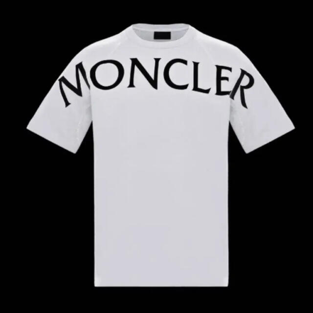 ★最新作★ MONCLER 半袖Tシャツ Ｌ　ホワイト モンクレール  入手困難