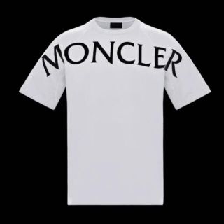 モンクレール(MONCLER)の★最新作★ MONCLER 半袖Tシャツ Ｌ　ホワイト モンクレール  入手困難(Tシャツ/カットソー(半袖/袖なし))