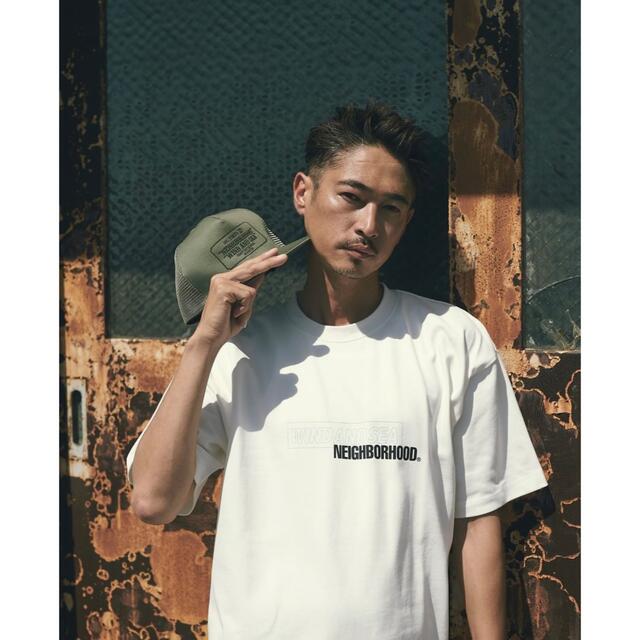 魅力の 新品】windandsea×neighborhood Lサイズ 白 Tシャツ トップス