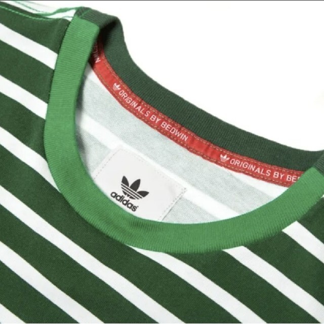 adidas(アディダス)のアディダス オリジナルス by BEDWIN クレイジーボーダー 新品 未使用 メンズのトップス(Tシャツ/カットソー(半袖/袖なし))の商品写真