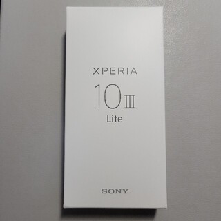 エクスペリア(Xperia)のSONY Xperia 10 III Lite 楽天版 XQ-BT44 ブルー(スマートフォン本体)