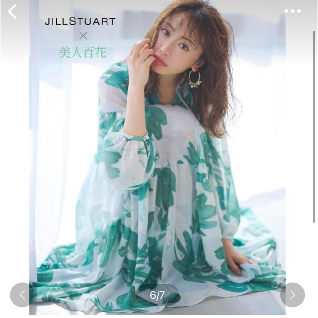 美品♡JILL♡ジルスチュアートJILLSTUART♡エリンフラワーワンピース