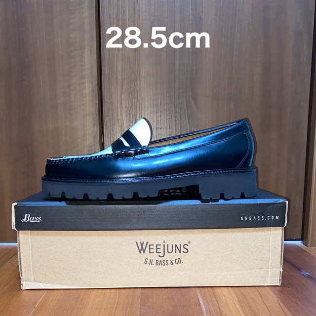 高額売筋】 G.H.BASS - 28.5cm G.H.BASS ウィージャンズ LARSON ラバー