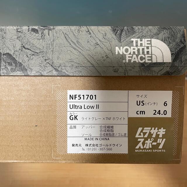 THE NORTH FACE(ザノースフェイス)のTHE NORTH FACE ULTRA LOW Ⅱ 24cm レディースの靴/シューズ(スニーカー)の商品写真