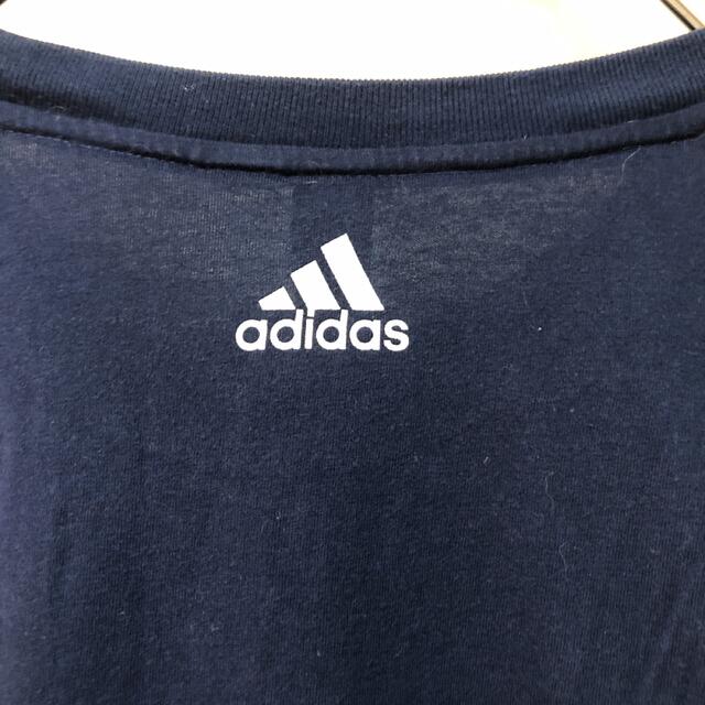 adidas(アディダス)のアディダス　半袖Tシャツ　パフォーマンスロゴ　デカロゴ　バックプリント　ネイビー メンズのトップス(Tシャツ/カットソー(半袖/袖なし))の商品写真