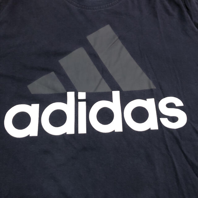 adidas(アディダス)のアディダス　半袖Tシャツ　パフォーマンスロゴ　デカロゴ　バックプリント　ネイビー メンズのトップス(Tシャツ/カットソー(半袖/袖なし))の商品写真