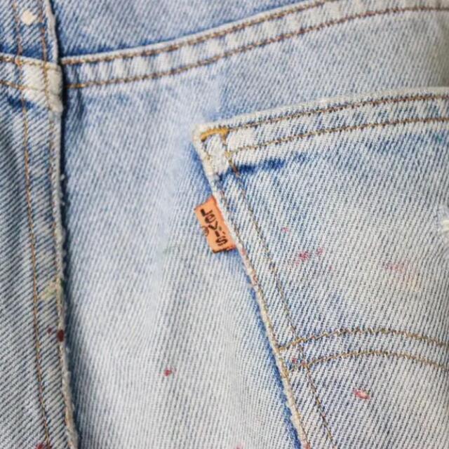 Levi's(リーバイス)の90s Levi's 517 orangetab paint jeans USA メンズのパンツ(デニム/ジーンズ)の商品写真