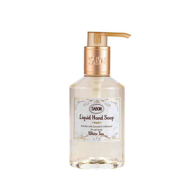 SABON(サボン)の【新品未使用】SABONハンドソープホワイトティー200ml コスメ/美容のボディケア(ボディソープ/石鹸)の商品写真