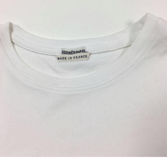 Hermes - HERMES 白シンプルTシャツお値下げ中の通販 by Pari's Shop ...