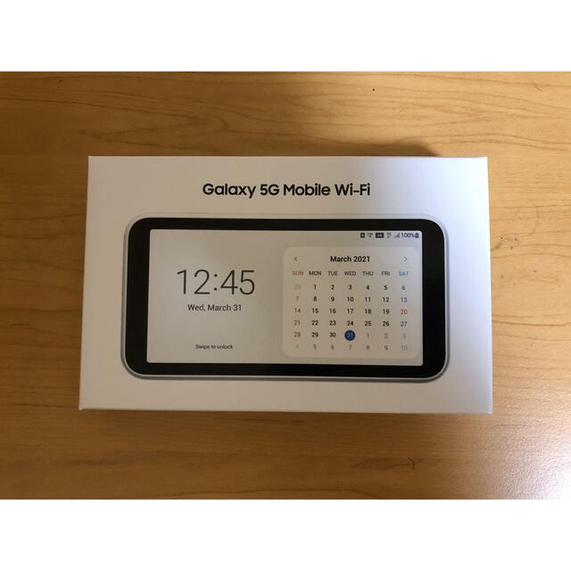 新品未使用 Galaxy 5G Mobile Wi-Fi SCR01 ホワイト