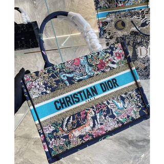 クリスチャンディオール(Christian Dior)の(^_^)v(*DlOR*)刺繡*　ブックトートバッグ(バッグ)