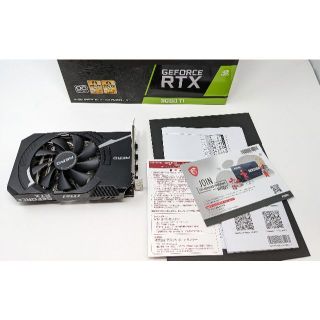 MSI GeForce RTX 3060Ti AERO ITX LHR 動作品