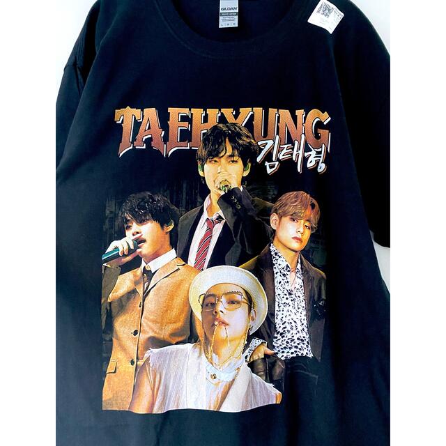 BTS テテ テヒョン V  HIPHOP  Tシャツ  新品 ヴィンテージ風