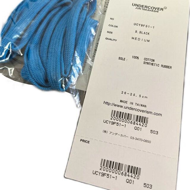 UNDERCOVER - 【新品】UNDERCOVER エンジェル スニーカー ブラック Mの