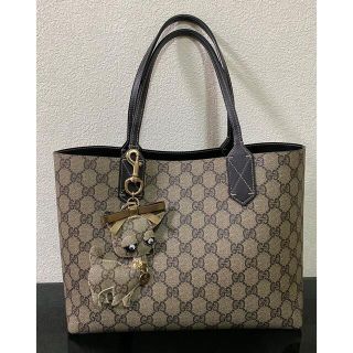 グッチ(Gucci)のGUCCI グッチ372613GGスプリームリバーシブルトートバッグ(トートバッグ)