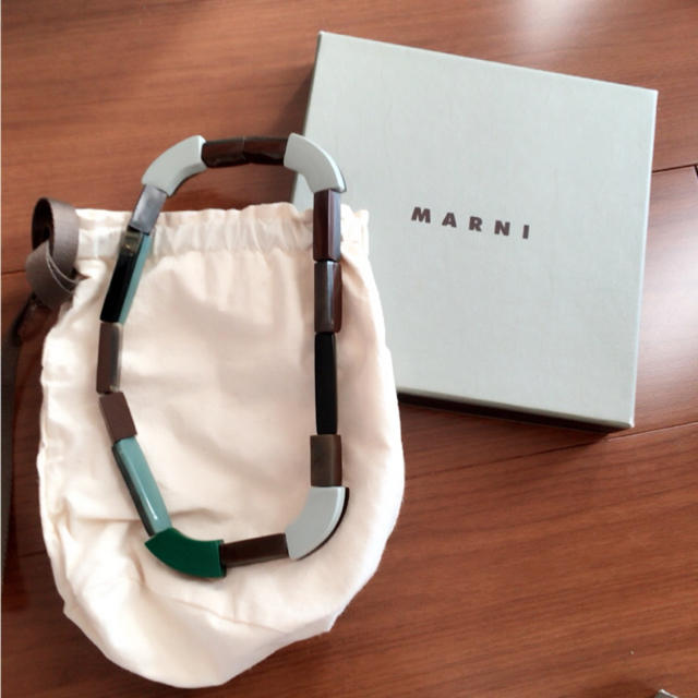 Marni(マルニ)のMARNI 牛角ネックレス レディースのアクセサリー(ネックレス)の商品写真