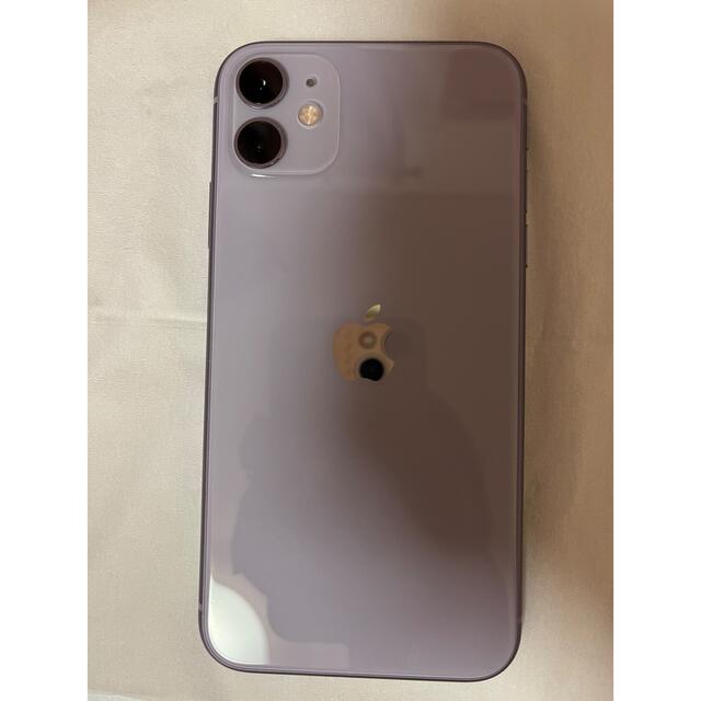 スマートフォン/携帯電話iPhone11パープル SIMフリー