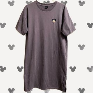 ディズニー(Disney)のミッキー　ロングTシャツ(Tシャツ(半袖/袖なし))