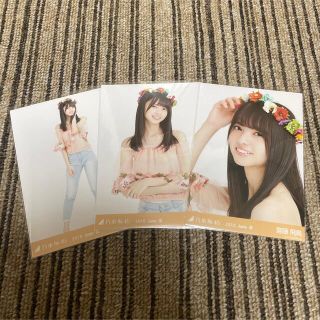 ノギザカフォーティーシックス(乃木坂46)の乃木坂46 生写真 齋藤飛鳥 2016 June-Ⅲ フリルオフショル3種コンプ(アイドルグッズ)