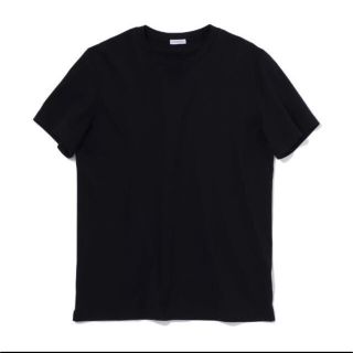 バーニーズニューヨーク(BARNEYS NEW YORK)の２枚セット クロスクローゼット Suvin Platinum クルーネック 黒(Tシャツ/カットソー(半袖/袖なし))