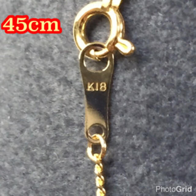 正規品/本物18金】45cm/K18喜平チェーンの通販 by 唯's shop|ラクマ