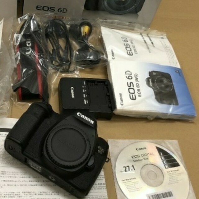 canon eos 6d ボディ キヤノン - デジタル一眼