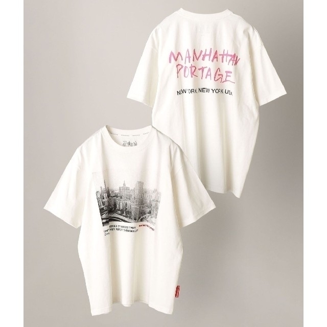 Manhattan Portage(マンハッタンポーテージ)の新品タグ付 Manhattan Portage Tシャツ メンズのトップス(Tシャツ/カットソー(半袖/袖なし))の商品写真