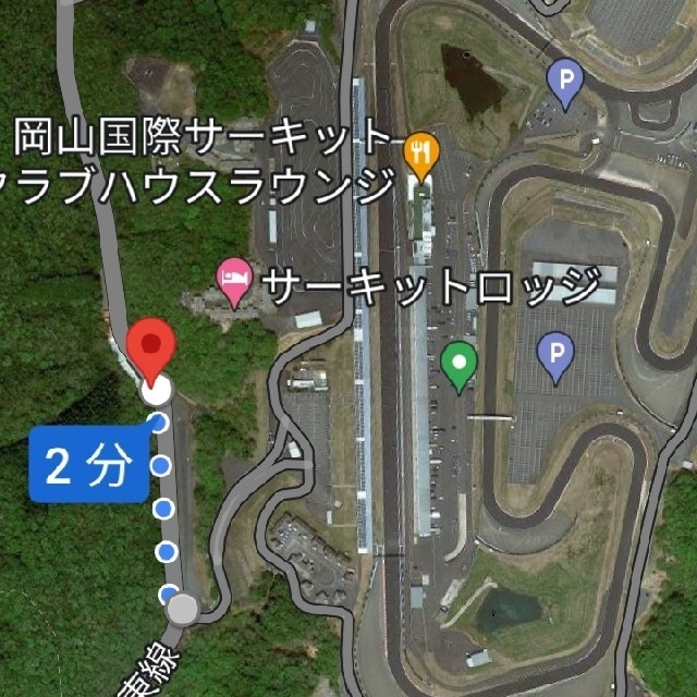 2022 8/6 花火大会　岡山国際サーキット前駐車場　5m未満　1台分 チケットのチケット その他(その他)の商品写真