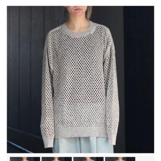 yoke 22ss Meshed Knit Crewneckの通販 by マンマミーヤ |ラクマ