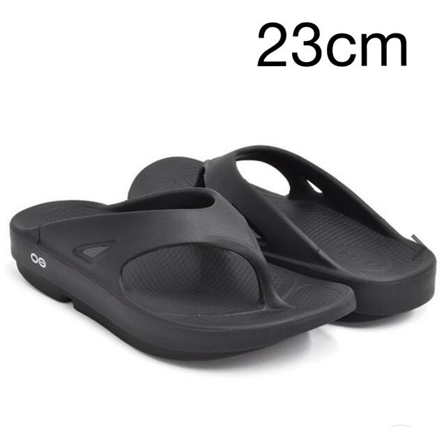 半額】 OOFOS - OOFOS Ooriginal 新品未使用 23cm 黒 Black サンダル あす楽・即納 リカバリーサンダル OORIGINAL ブラック 黒 新品 oofos 27 サンダル
