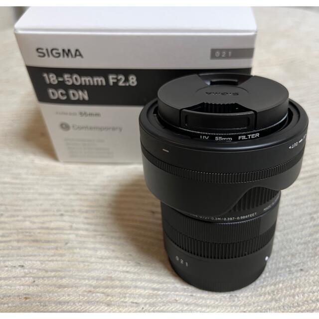 激安通販 SIGMA ソニーEマウント用 DN DC F2.8 18-50mm シグマ