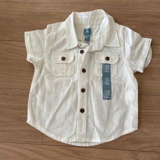 ベビーギャップ(babyGAP)の値下げしました！ベビーギャップ シャツ サイズ80 新品未使用(シャツ/カットソー)