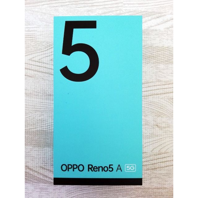 Oppo reno 5a 128GB  アイスブルー  ブルー フィルムおまけ