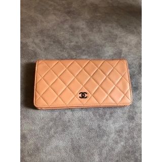 シャネル(CHANEL)のシャネルマトラッセラムスキン(財布)