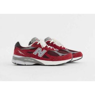 ニューバランス(New Balance)のレアサイズ【26.5cm】New Balance M990V3 "Red"(スニーカー)