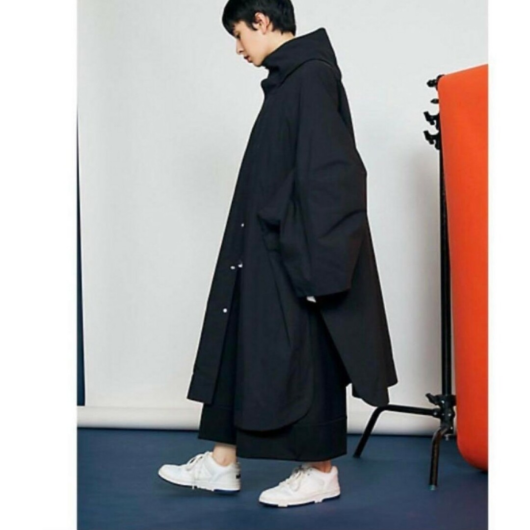 ENFOLD - ENFOLD PEストレッチ BOXフーデットCOATの通販 by ENFOLD - ENFOLD PEストレッチ BOXフーデットCOATの通販 by