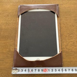 iPad mini用　本革ケース（自作）(iPadケース)