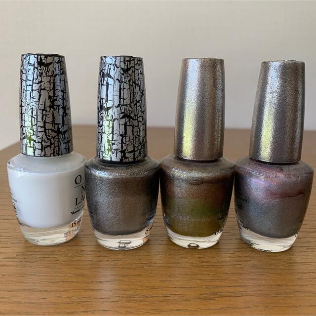 OPI(オーピーアイ)のOPI マニキュア ネイルカラー　ポリッシュ　ラメ　ひび割れ　クラックアート コスメ/美容のネイル(マニキュア)の商品写真