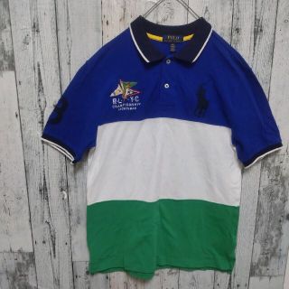 ポロラルフローレン(POLO RALPH LAUREN)の【レアデザイン】POLO RALPH LAUREN マルチカラー　ポロシャツ(ポロシャツ)