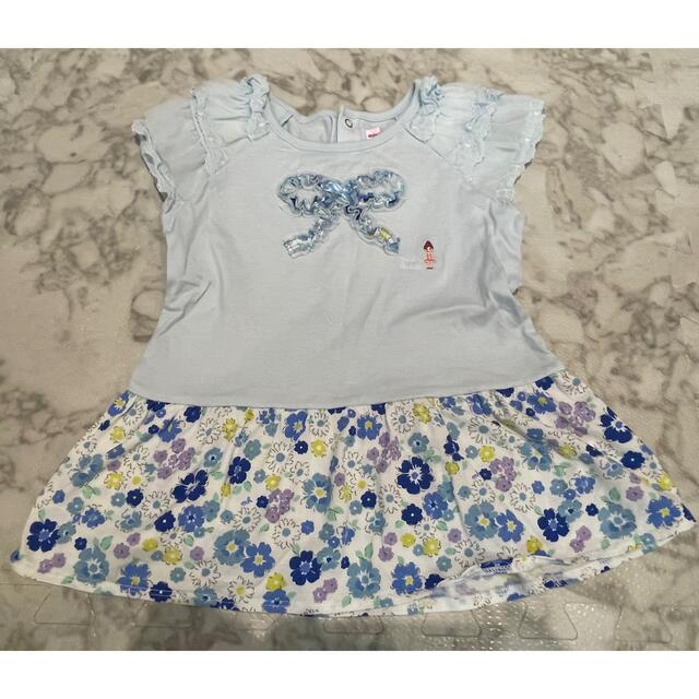 mikihouse(ミキハウス)のミキハウス　３枚セット キッズ/ベビー/マタニティのキッズ服女の子用(90cm~)(その他)の商品写真