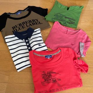 バーバリーブルーレーベル(BURBERRY BLUE LABEL)のバーバリーブルーレーベル　Ｔシャツ　５点セット　まとめ売り(Tシャツ(半袖/袖なし))